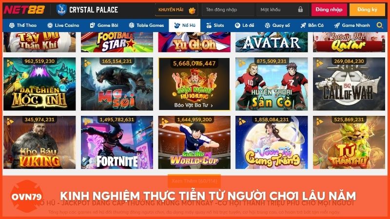 Kinh nghiệm thực tiễn từ người chơi lâu năm
