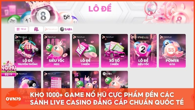 Hệ sinh thái giải trí đa dạng tại Hong88.com từ kho 1000+ game nổ hũ cực phẩm đến các sảnh Live Casino đẳng cấp chuẩn quốc tế.