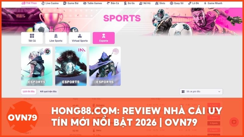 review nha cai moi noi bat hong88 ovn79 - Review Chi Tiết Hong88 - Nhà Cái Mới Nổi Bật 2026 Từ Góc Nhìn OVN79